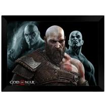 Quadro Decorativo A3 - God of War Personagens 04 PT