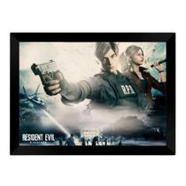 Quadro Decorativo A3 - Resident Evil Biohazard 09 PT