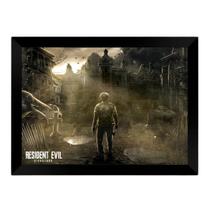 Quadro Decorativo A3 - Resident Evil Biohazard 14 PT