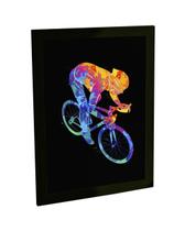 Quadro Decorativo A4 Ciclismo Bicicleta Bike Esporte Poster