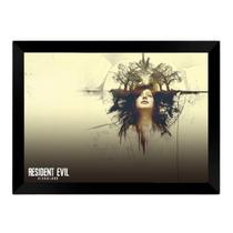 Quadro Decorativo A4 - Resident Evil Biohazard 15 PT
