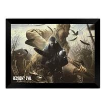 Quadro Decorativo A4 - Resident Evil Biohazard 19 PT