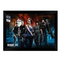 Quadro Decorativo A4 - Resident Evil Biohazard 26 PT