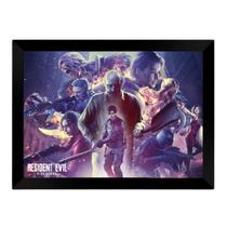 Quadro Decorativo A4 - Resident Evil Biohazard 28 PT