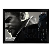 Quadro Decorativo A4 - Resident Evil Biohazard 30 PT