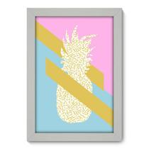 Quadro Decorativo - Abacaxi - 25cm x 35cm - 013qncbb Quadro Decorativo - Abacaxi - 25cm x 35cm - 013qncbb