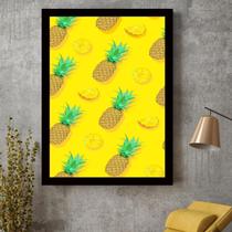 Quadro Decorativo Abacaxi Fruta Tumblr Poster 16