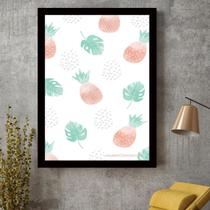 Quadro Decorativo Abacaxi Fruta Tumblr Poster10