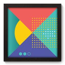 Quadro Decorativo - Abstrato - 22cm x 22cm - 239qdap