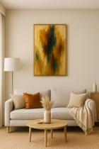 Quadro Decorativo Abstrato - 60x90cm Canvas - DeQuadros Quadro Decorativo Abstrato - 60x90cm Canvas - DeQuadros