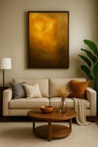 Quadro Decorativo Abstrato - 60x90cm Canvas - DeQuadros Quadro Decorativo Abstrato - 60x90cm Canvas - DeQuadros