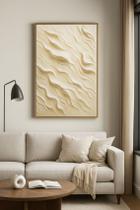 Quadro Decorativo Abstrato - 60x90cm Canvas - DeQuadros Quadro Decorativo Abstrato - 60x90cm Canvas - DeQuadros