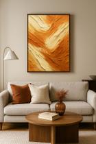 Quadro Decorativo Abstrato - 60x90cm Canvas - DeQuadros Quadro Decorativo Abstrato - 60x90cm Canvas - DeQuadros
