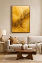 Quadro Decorativo Abstrato - 60x90cm Canvas - DeQuadros Quadro Decorativo Abstrato - 60x90cm Canvas - DeQuadros