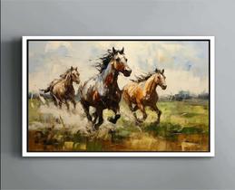 Quadro Decorativo Abstrato Canvas Filete Animais Cavalos Campo Cavalo Quadro Decorativo Abstrato Canvas Filete Animais Cavalos Campo Cavalo