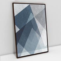 Quadro Decorativo Abstrato Elementos Geométricos em tela Canvas Quadro Decorativo Abstrato Elementos Geométricos em tela Canvas