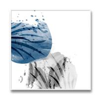 Quadro Decorativo Abstrato Essência das Águas 102x102cm