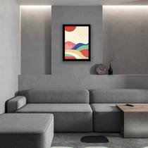 Quadro Decorativo Abstrato Figurativo Colors Nature II 45x34cm