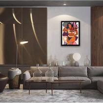 Quadro Decorativo Abstrato Figurativo Mulher Forma I 45x34cm Quadro Decorativo Abstrato Figurativo Mulher Forma I 45x34cm