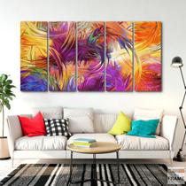 Quadro Decorativo Abstrato hd 140x65 Quadro Decorativo Abstrato hd 140x65