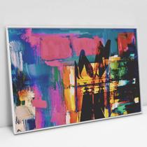 Quadro Decorativo Abstrato Intense em tela Canvas