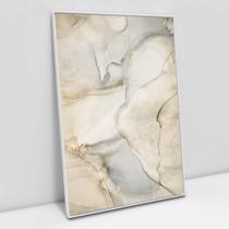 Quadro Decorativo Abstrato Mármore Luxo em tela Canvas
