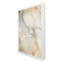 Quadro Decorativo Abstrato Mármore Sofisticado em Moldura Caixa