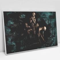 Quadro Decorativo Abstrato Místico em tela Canvas