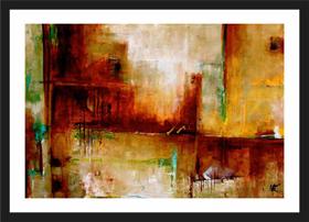 Quadro Decorativo Abstrato Moderno Salas Decoração