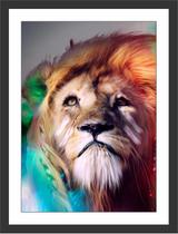 Quadro Decorativo Abstrato Salas Quartos Decorações Com Moldura
