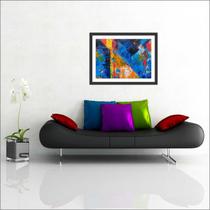 Quadro Decorativo Abstrato Salas Quartos Decorações Com Moldura Quadro Decorativo Abstrato Salas Quartos Decorações Com Moldura