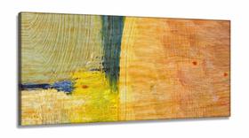 Quadro Decorativo Abstrato Tons de Laranja em Tecido Canvas 130x60 cm Quadro Decorativo Abstrato Tons de Laranja em Tecido Canvas 130x60 cm