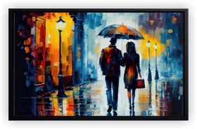 Quadro Decorativo Abstrato Umbrela Casal Sombrinha Cidades Escritórios Salas Tela Canvas Premium Quadro Decorativo Abstrato Umbrela Casal Sombrinha Cidades Escritórios Salas Tela Canvas Premium