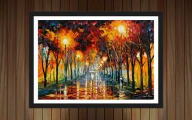 Quadro Decorativo Abstrato Umbrella Decorações Com Moldura Quadro Decorativo Abstrato Umbrella Decorações Com Moldura