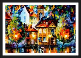 Quadro Decorativo Abstrato Umbrella Decorações Com Moldura Quadro Decorativo Abstrato Umbrella Decorações Com Moldura