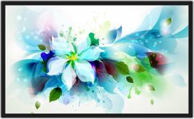 Quadro Decorativo Abtstrato Flores Decorações Salas Com Moldura TT07 Quadro Decorativo Abtstrato Flores Decorações Salas Com Moldura TT07
