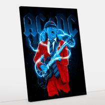 Quadro Decorativo AC/DC Canvas 50x70 - Foto Paulista