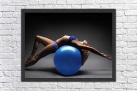 Quadro Decorativo Academias Fitness Pilates Ginástica Salas Decorações Com Moldura Quadro Decorativo Academias Fitness Pilates Ginástica Salas Decorações Com Moldura