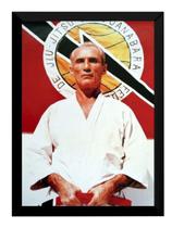 Quadro Decorativo Academias Jiu Jitsu Mestre Helio Gracie
