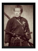 Quadro Decorativo Academias Ninjutsu Bujinka Masaaki Hatsumi - Fanarte