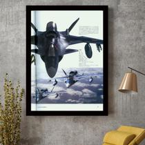 Quadro Decorativo Ace Combat Jogo De Aviões Poster 42