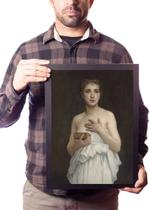 Quadro Decorativo Adolphe Bouguereau Reprodução Arte Pandora Quadro Decorativo Adolphe Bouguereau Reprodução Arte Pandora