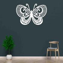 Quadro Decorativo Adorno Borboleta 3Mm Vado - Mdf