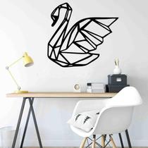 Quadro Decorativo Adorno Cisne 3Mm Vado - Mdf