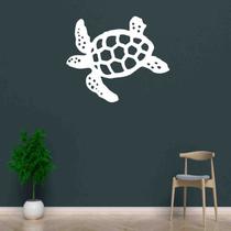 Quadro Decorativo Adorno Tartaruga III 3mm Vazado - Mdf