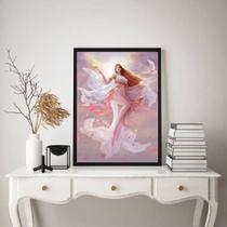 Quadro Decorativo Afrodite- Deusa Da Beleza 24X18Cm