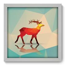 Quadro Decorativo - Alce - 33cm x 33cm - 106qdsb Quadro Decorativo - Alce - 33cm x 33cm - 106qdsb