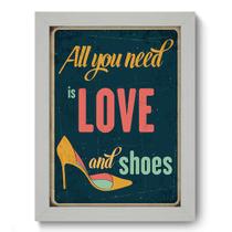 Quadro Decorativo - All You Need - 19cm x 25cm - 141qdrb