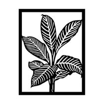 Quadro decorativo alto relevo madeira folhas plantas Quadro decorativo alto relevo madeira folhas plantas