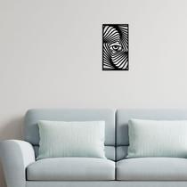 Quadro decorativo alto relevo para sala 32x18cm